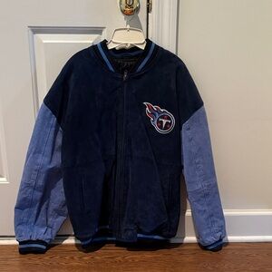 Tennessee Titans Game Day Leather Jacket